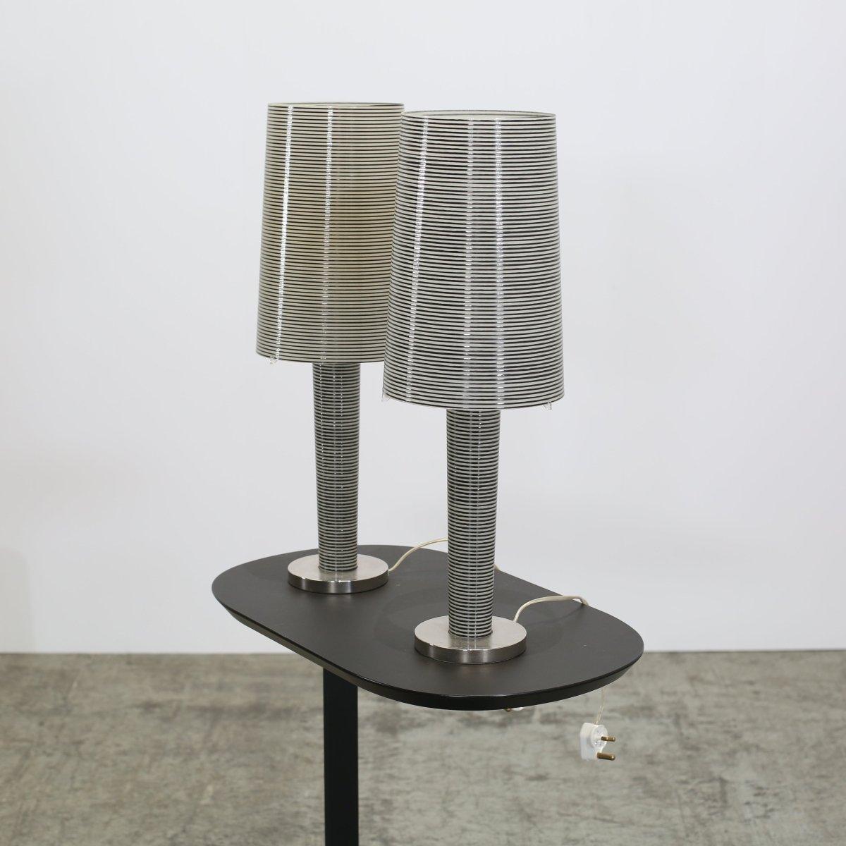 Foscarini Murano Tavolo Grande Table Lamps by Marc Sadler, Set of Two In Good Condition For Sale In Basildon, London