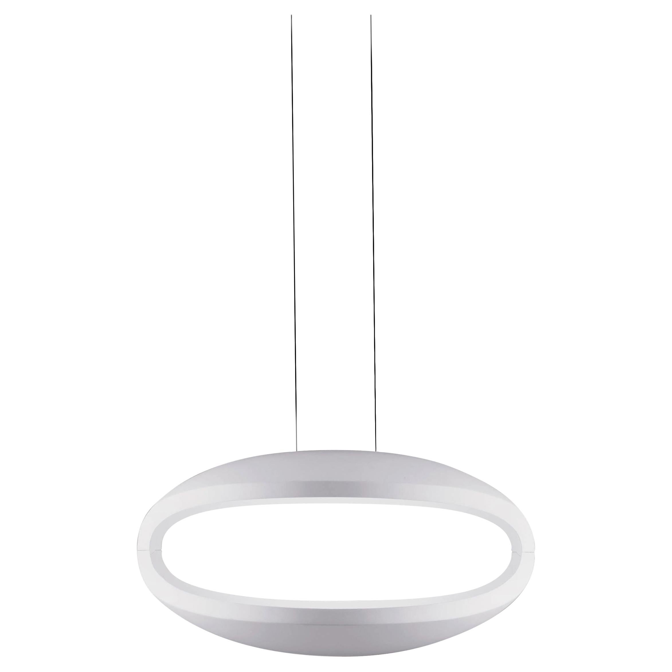 Foscarini O-Space Suspension Lamp in White by Luca Nichetto and Giampietro Gai