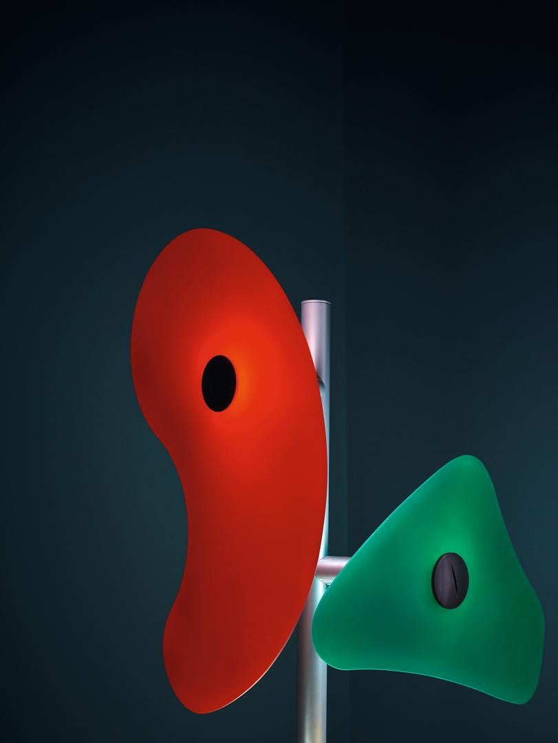 Moderno Lampada da terra Foscarini Orbital in multicolore di Ferruccio Laviani in vendita