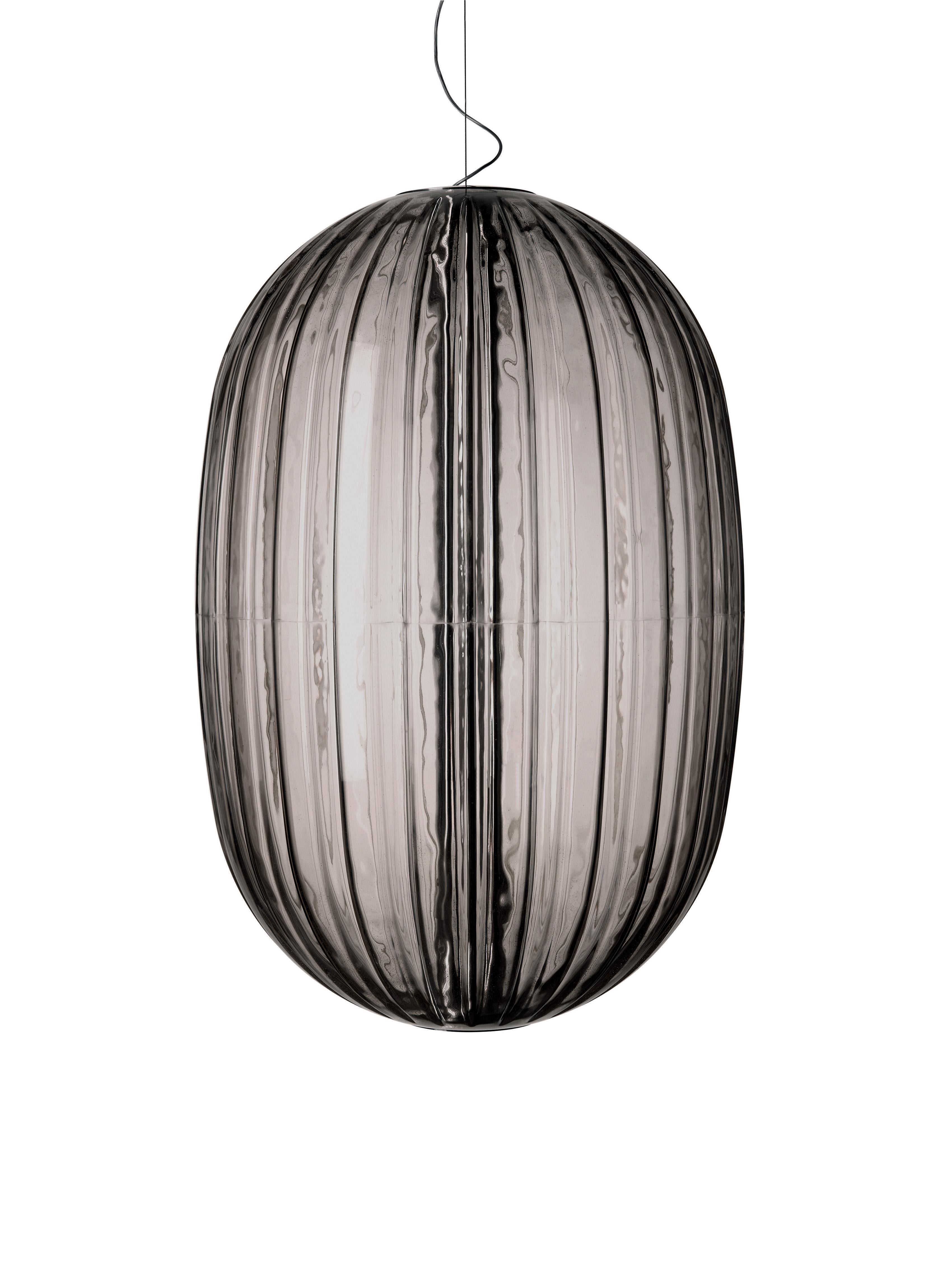 Lámpara de suspensión Foscarini Plass gris de Luca Nichetto en Nuevo estado para la venta en Brooklyn, NY