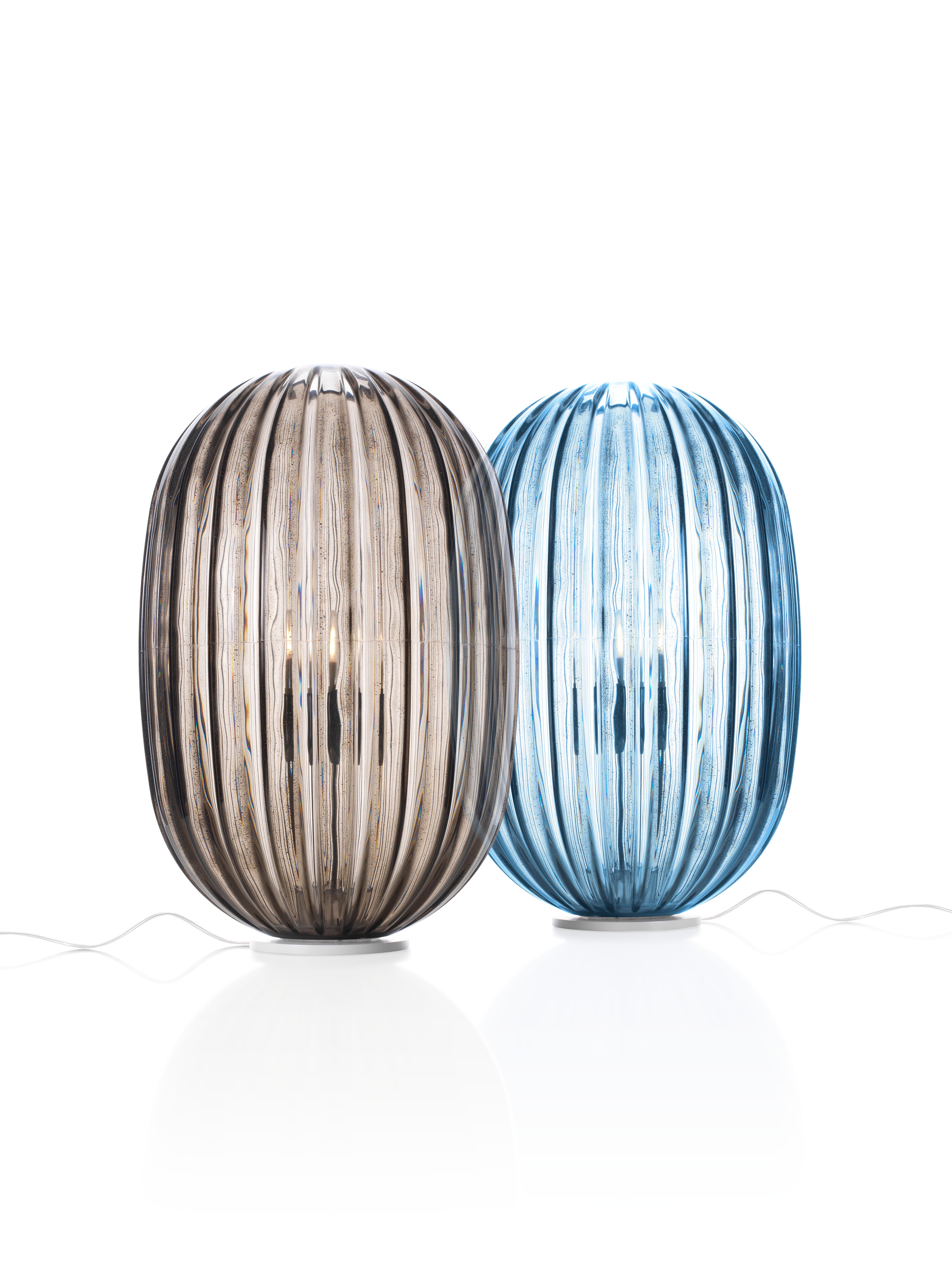 Aluminium Lampe à suspension Foscarini Plass grise par Luca Nichetto en vente