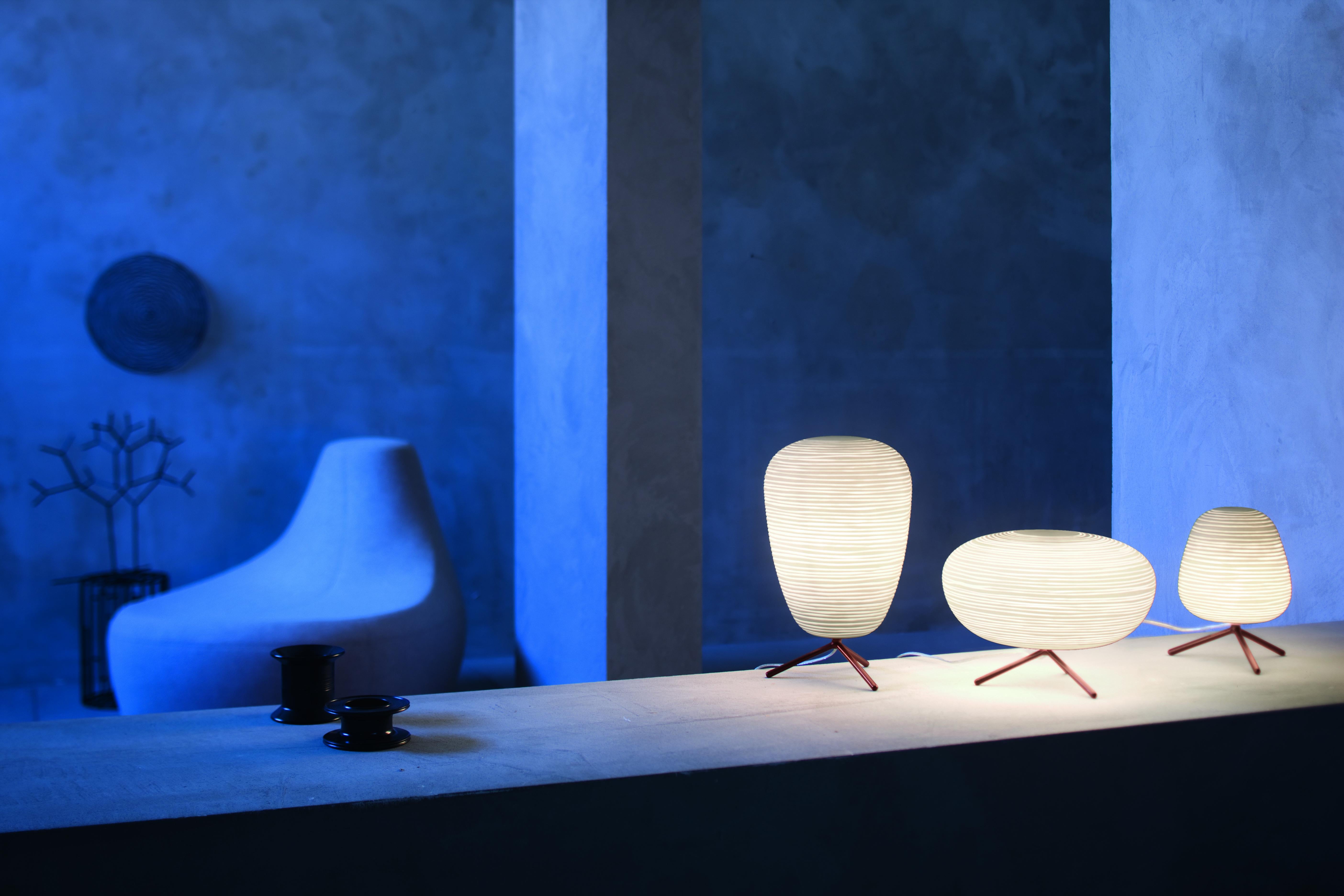 Moderne Lampe de bureau Foscarini Rituals 1 blanche par Ludovica & Roberto Palomba en vente