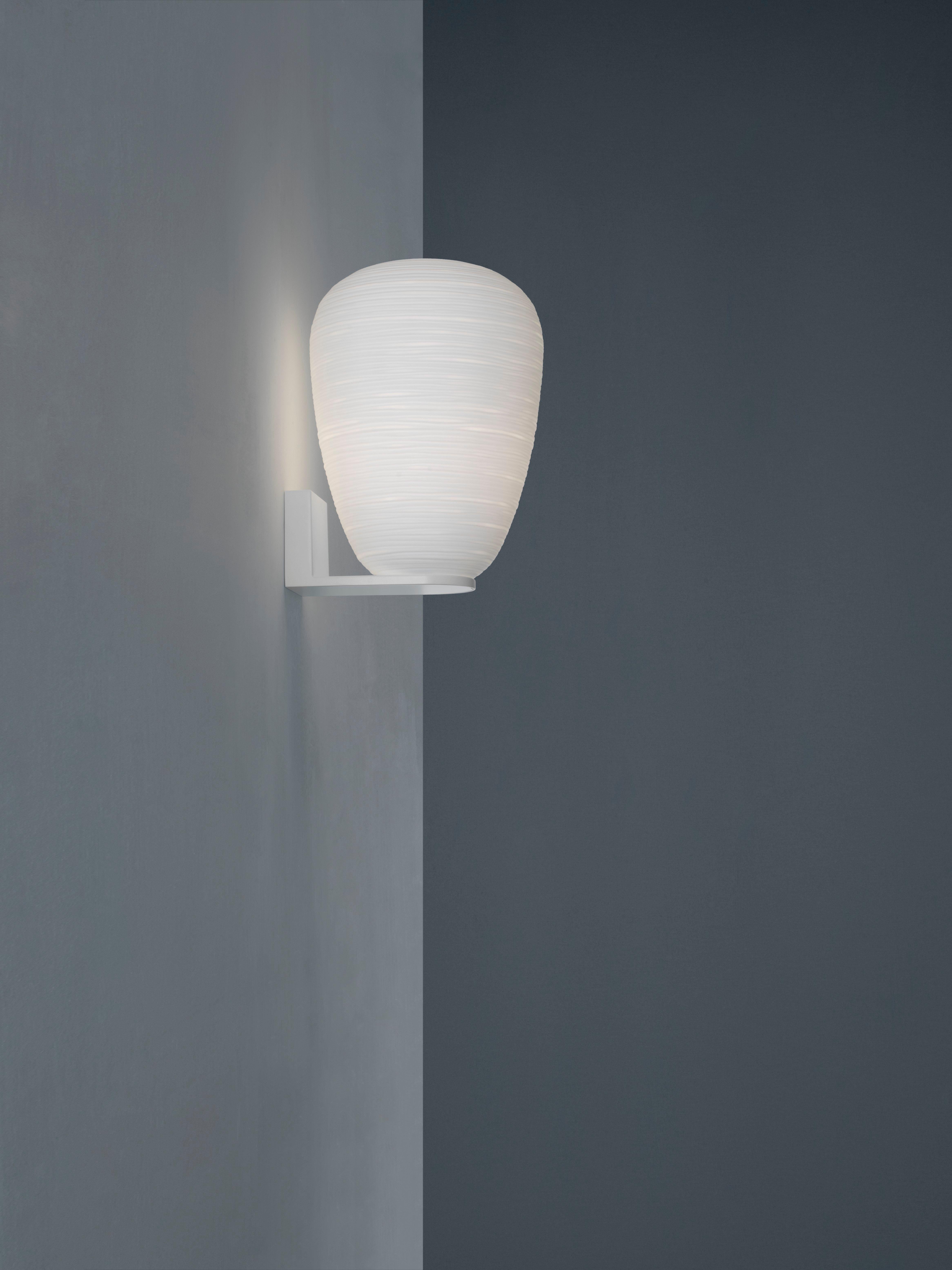 Modern Foscarini Rituals 1 Wall Lamp in White by Ludovica and Roberto Palomba For Sale
