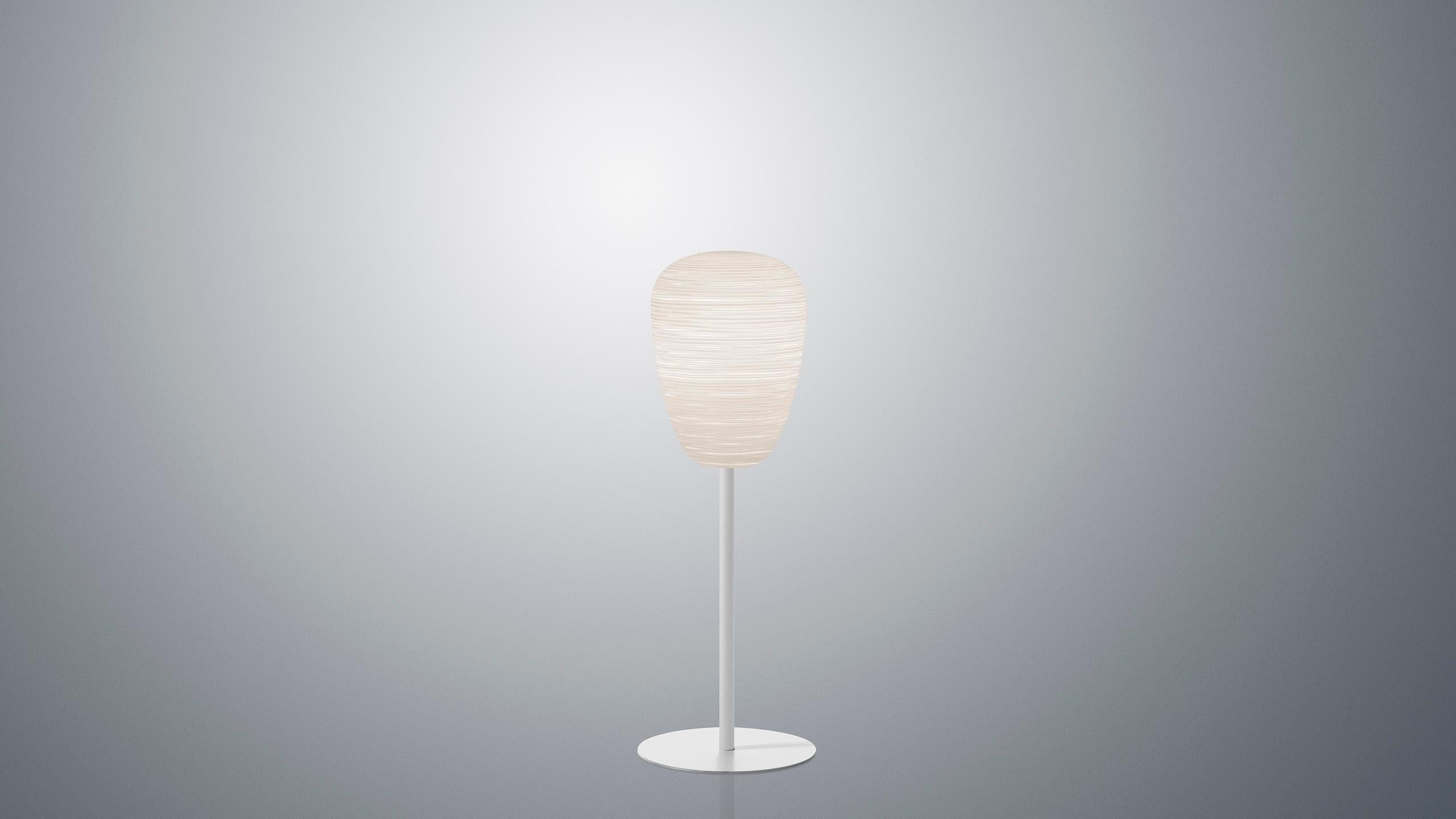 italien Lampe de bureau Alta Foscarini Rituals blanche par Ludovica & Roberto Palomba en vente