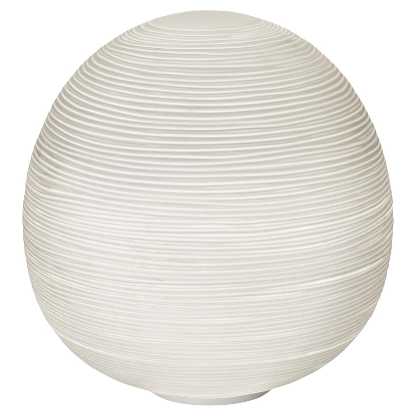 Foscarini Rituals Lámpara de sobremesa extragrande blanca by Ludovica + Roberto Palomba en venta