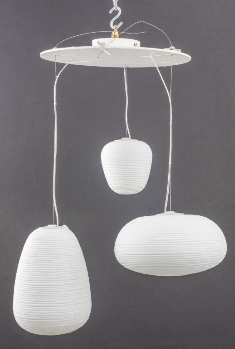Foscarini Rituals Modern Glass Pendant Chandelier In Good Condition For Sale In New York, NY