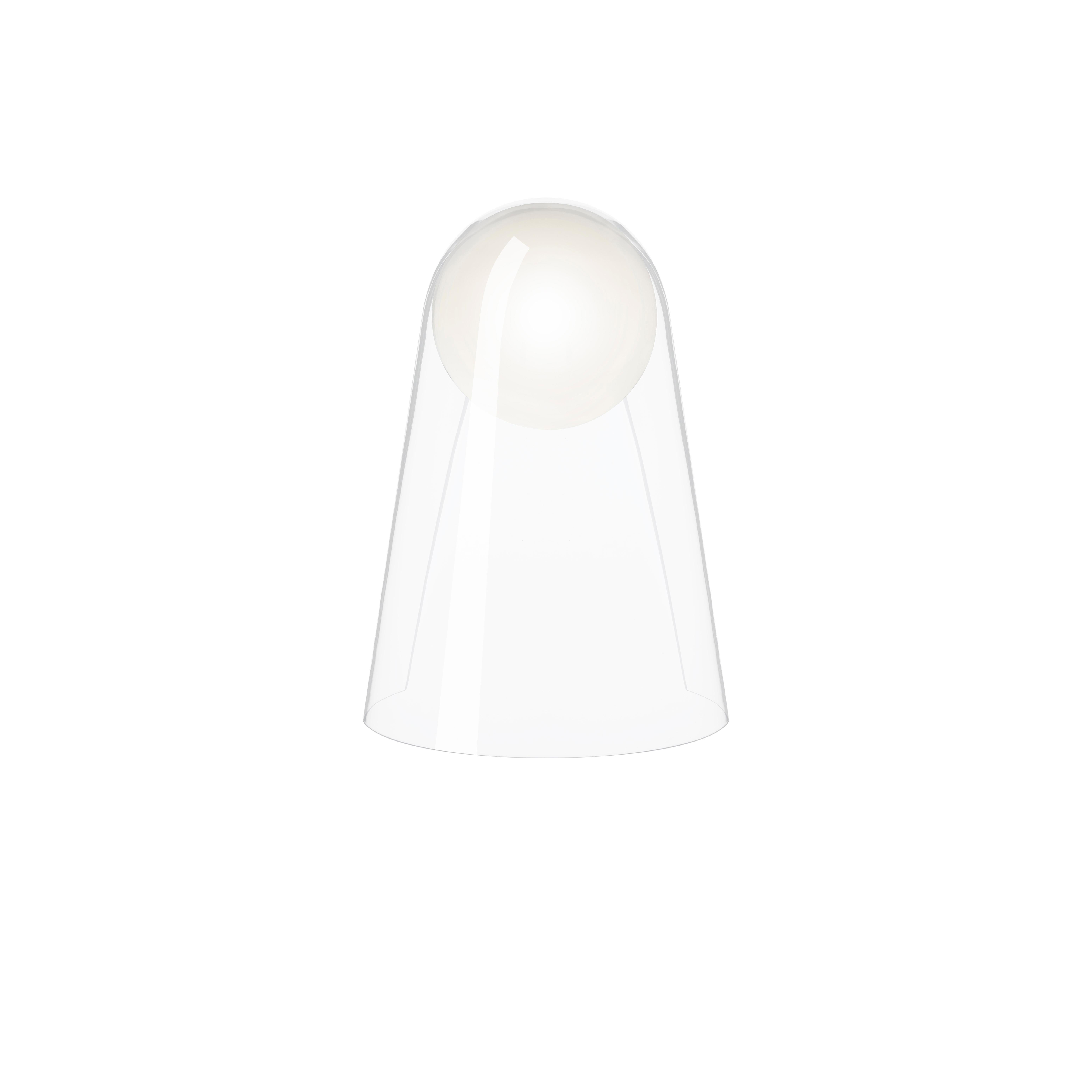 Italian Foscarini Satellight Table Lamp in White and Transparent by Eugeni Quitllet For Sale