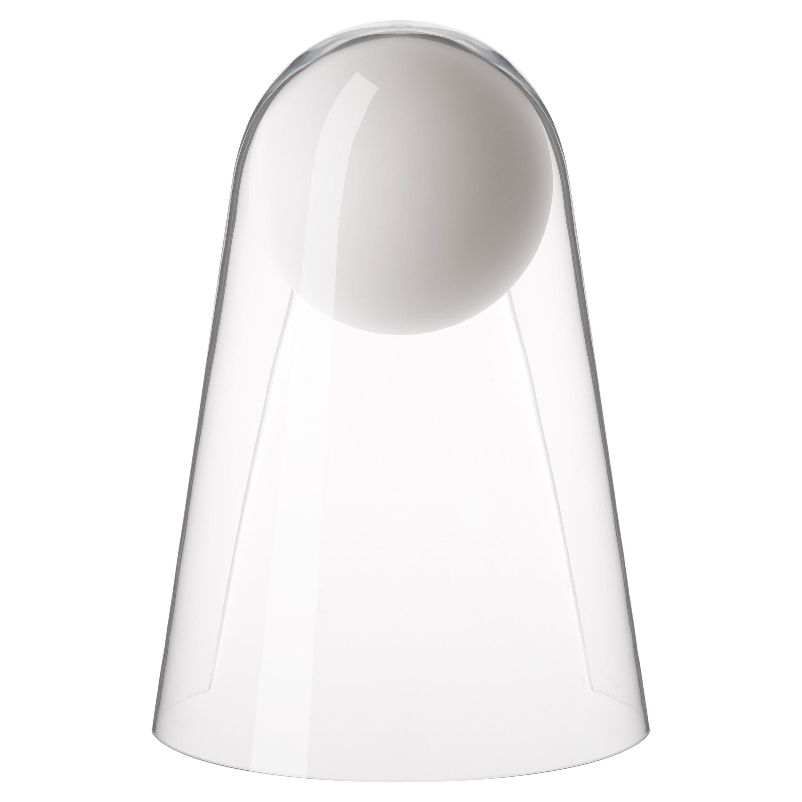 Foscarini Satellight Wall Lamp in White and Transparent by Eugeni Quitllet