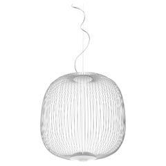 Foscarini Spokes 2 Large Suspension en blanc by Garcia and Cumini