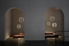 Foscarini Spokes 2 Suspension en blanc by Garcia and Cumini