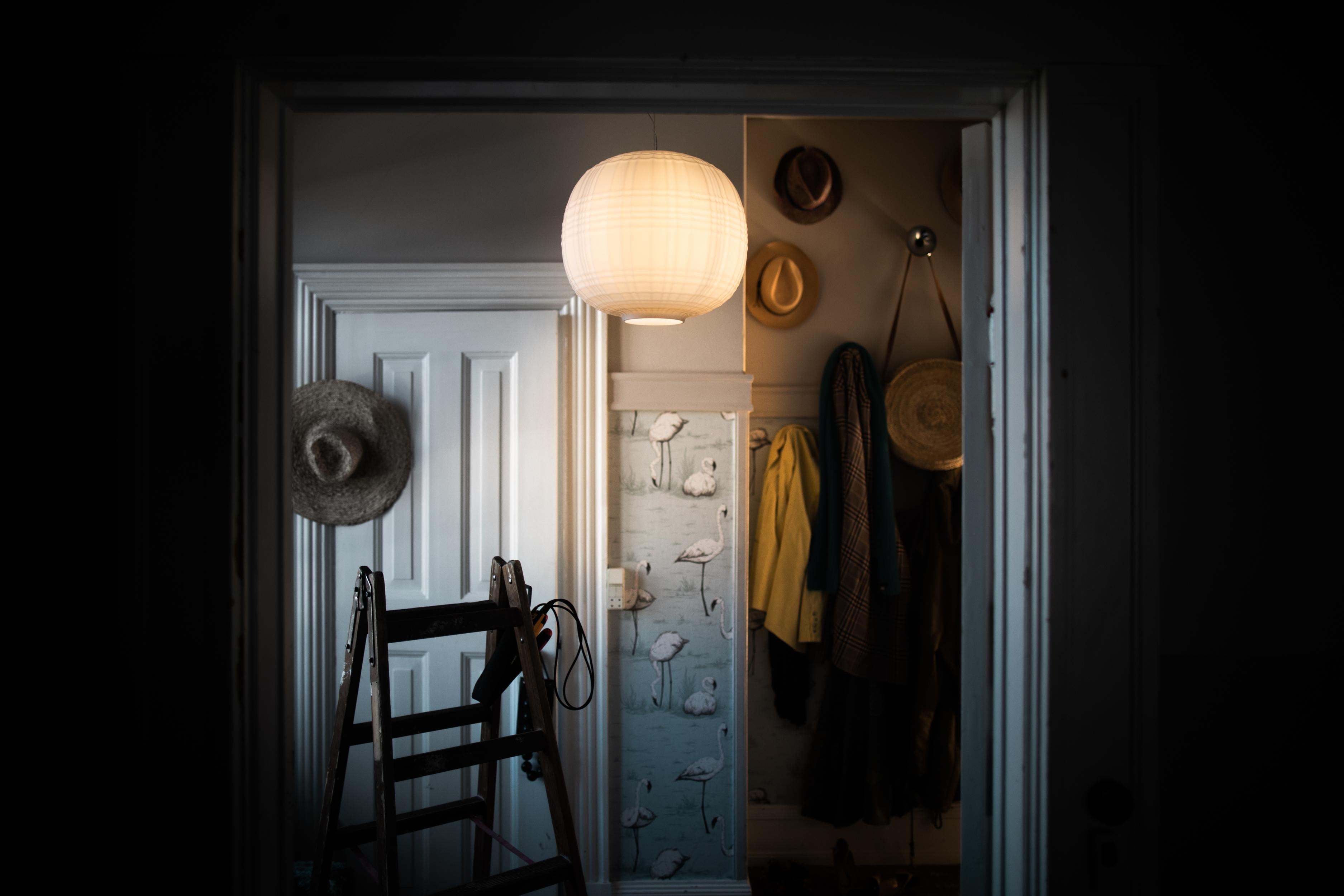XXI secolo e contemporaneo Foscarini Tartan LED Suspension Lamp by Ludovica + Roberto Palomba in vendita