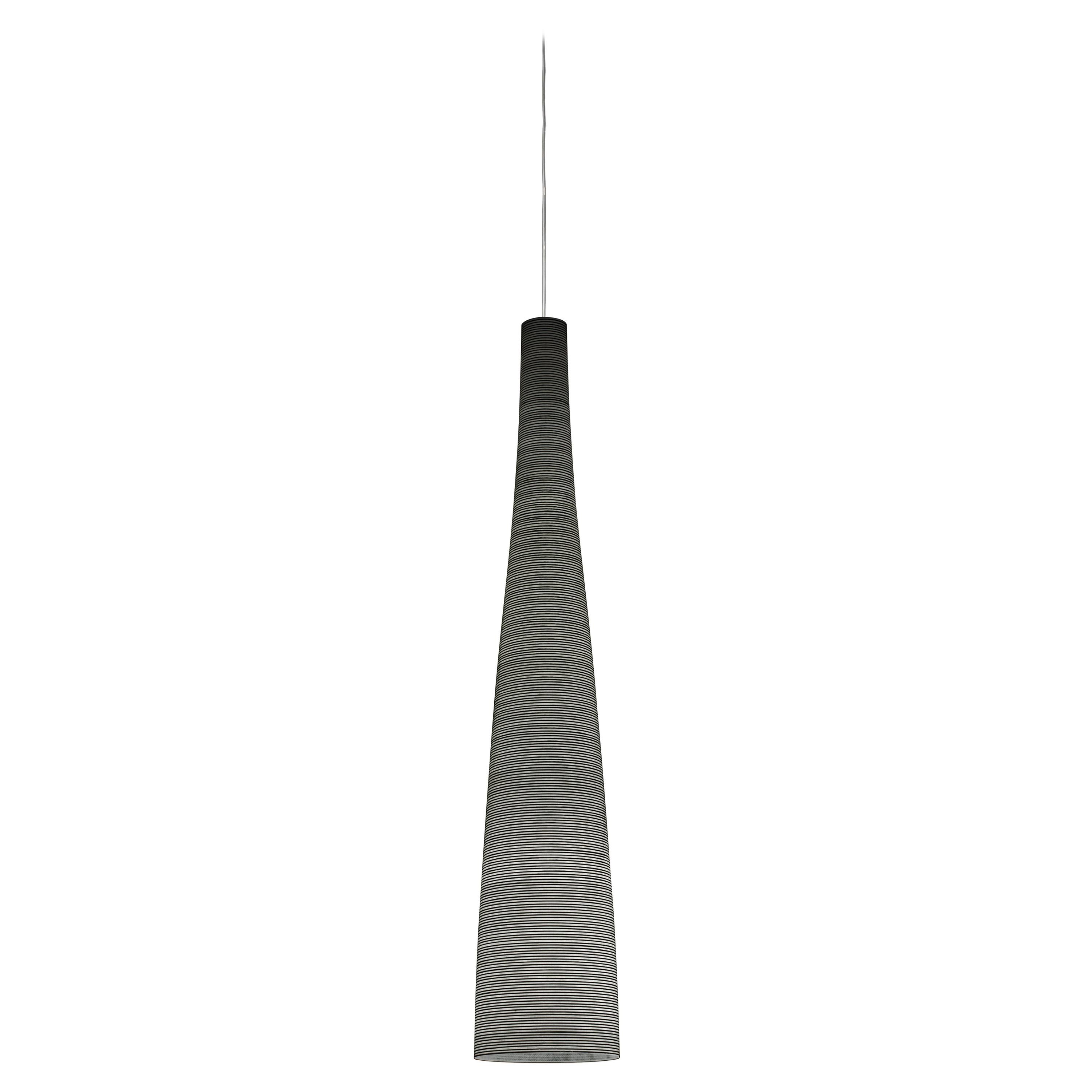 Foscarini Tite 1 Suspension Lamp in Black by Marc Sadler For Sale