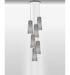 Foscarini Tite 2 Suspension Lamp in Black by Marc Sadler