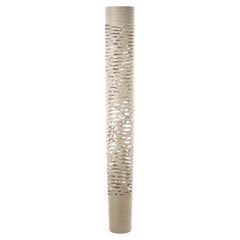 Foscarini Tress Led Large Floor Lamp in Greige by Marc Sadler