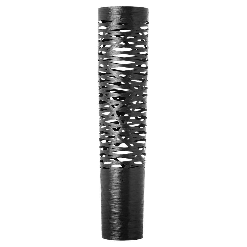 Lampada da terra media Foscarini Tress in nero di Marc Sadler in vendita