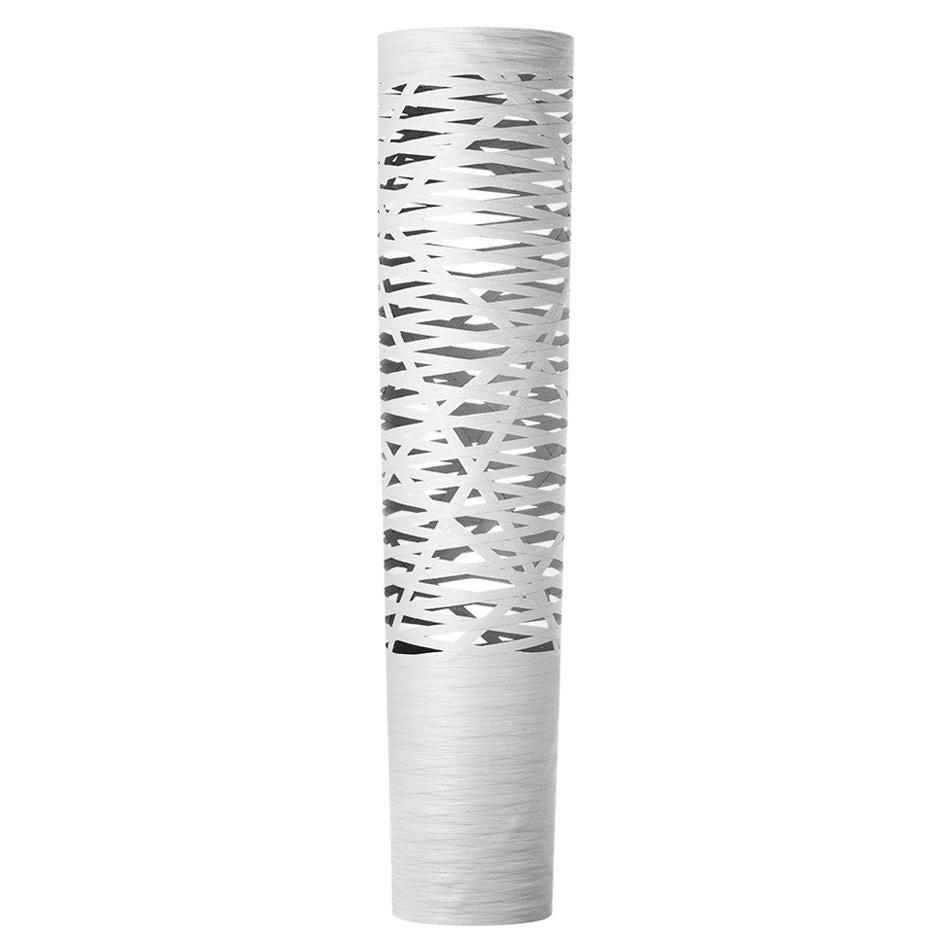 Lampadaire moyen Tress de Foscarini en blanc par Marc Sadler