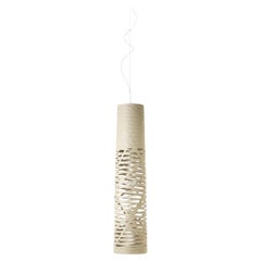 Foscarini Tress Mini Suspension Lamp in Greige by Marc Sadler
