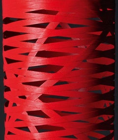 Lampada a sospensione Foscarini Tress in bianco di Marc Sadler