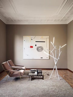 Foscarini Tuareg LED Floor Lamp in White by Ferruccio Laviani