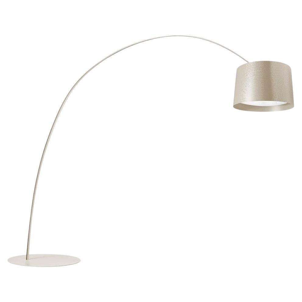 Foscarini Twice as Twiggy LED Floor Lamp in Greige by Marc Sadler For Sale