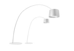 Foscarini Twice as Twiggy LED Floor Lamp in White by Marc Sadler