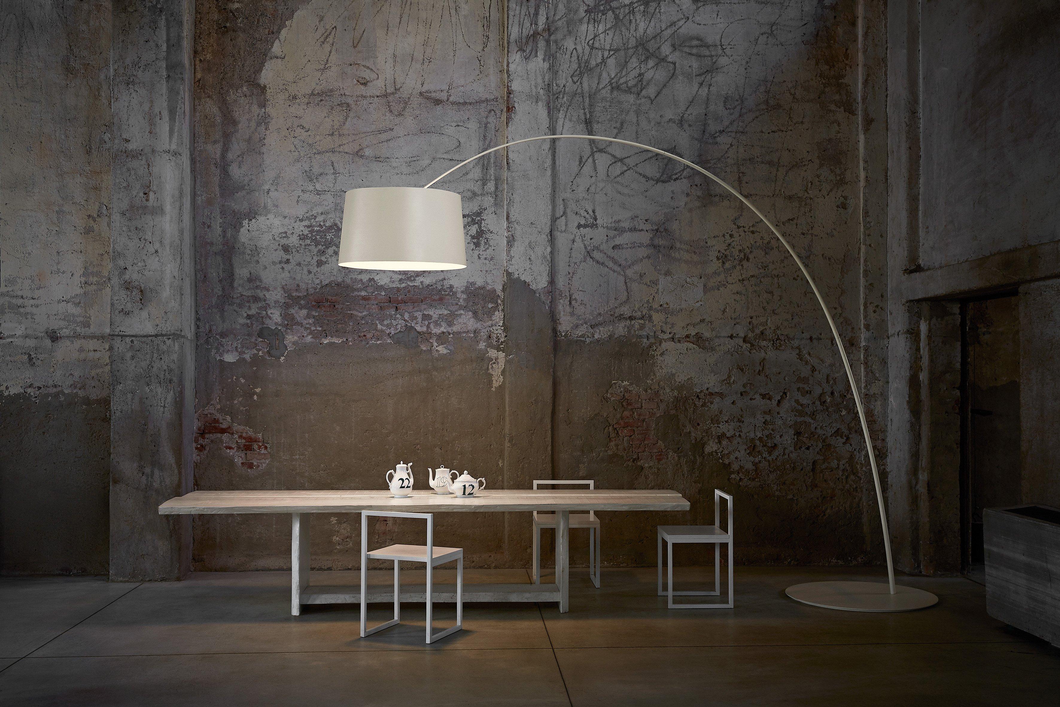 Moderne Foscarini lampadaire LED « Twiggy as Twiggy » en blanc par Marc Sadler en vente
