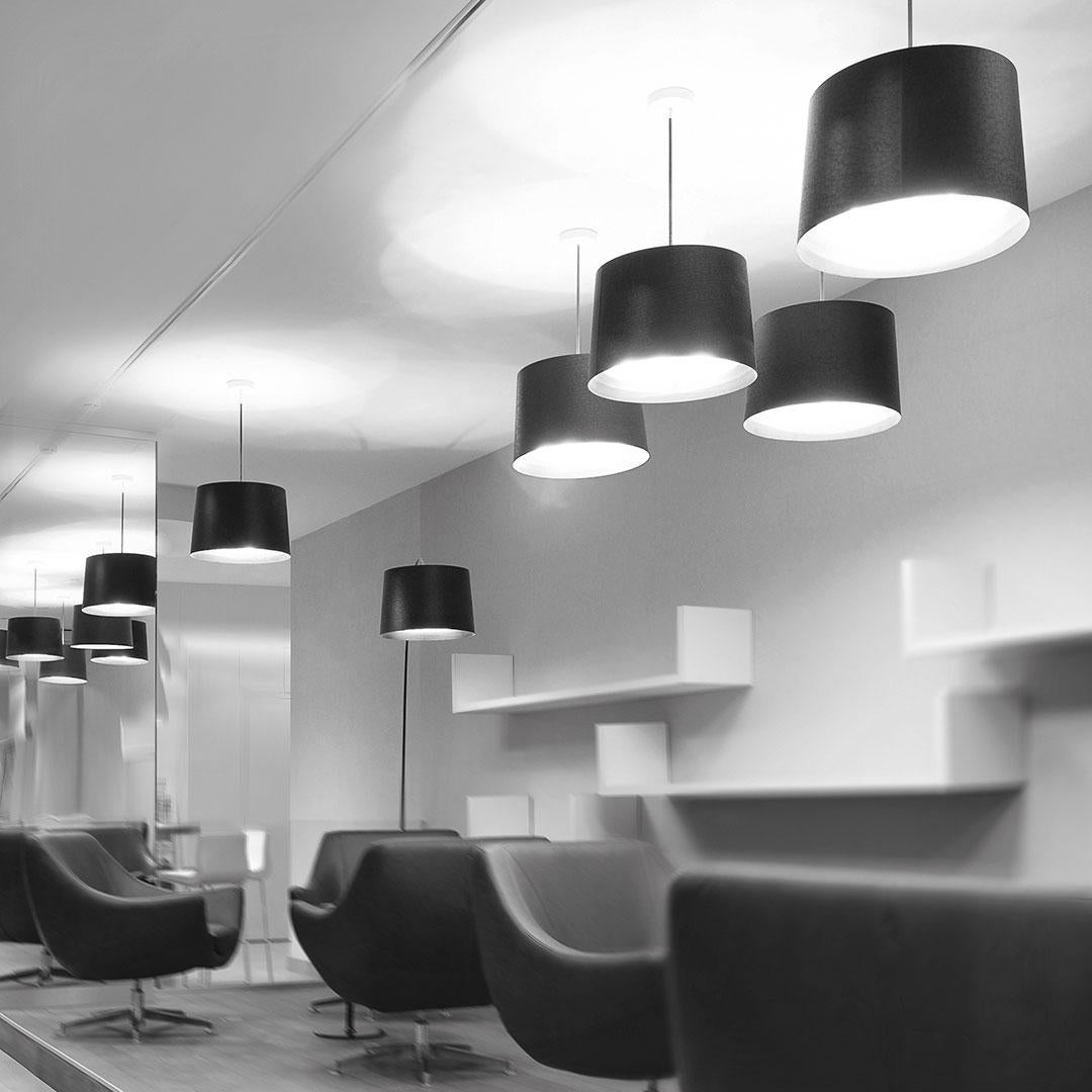 Foscarini Twice as Twiggy Lampada a sospensione LED in cremisi di Marc Sadler In condizioni Nuovo in vendita a Brooklyn, NY