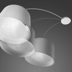Foscarini Twiggy Ceiling Lamp in White by Marc Sadler