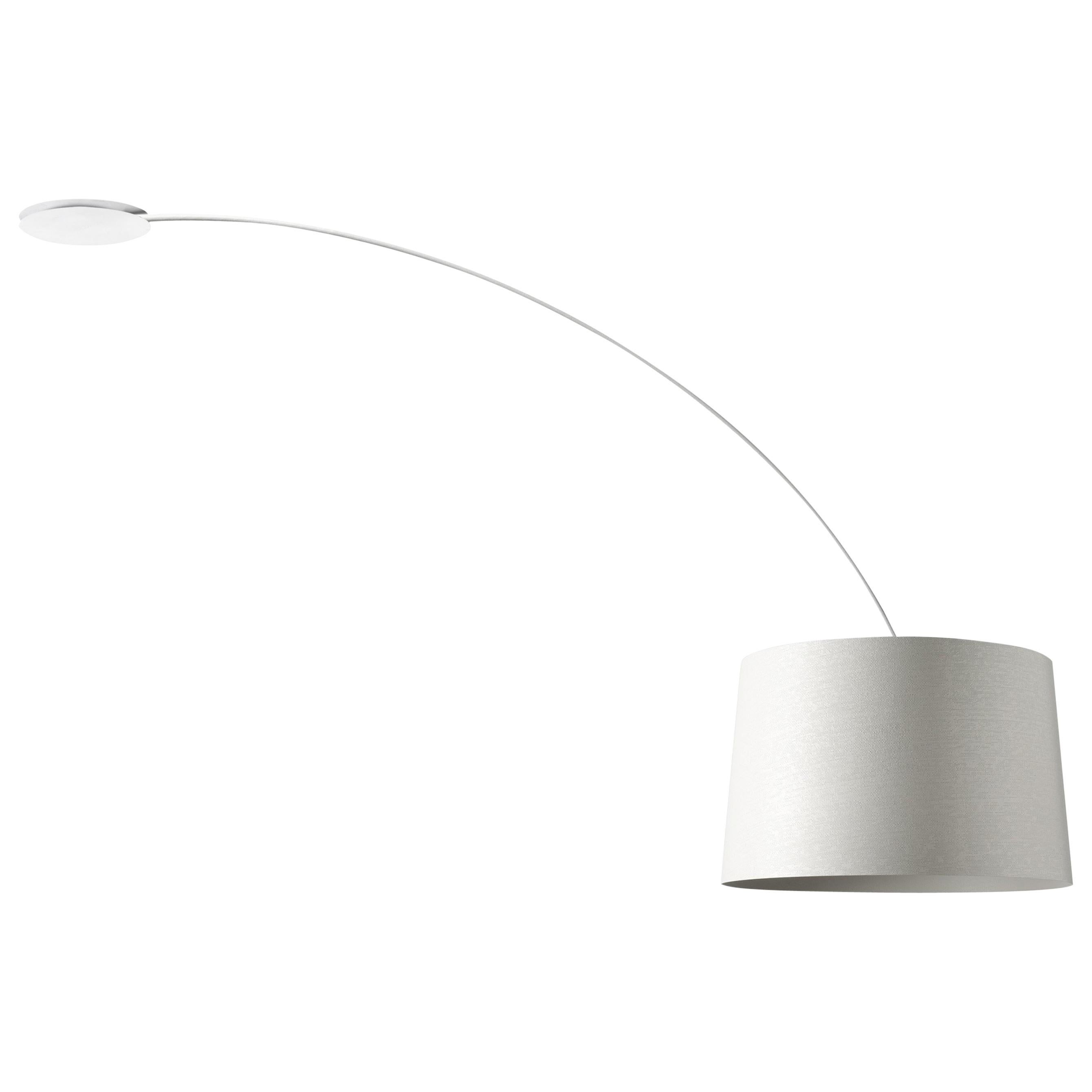 Lampada da soffitto Twiggy di Foscarini in bianco di Marc Sadler