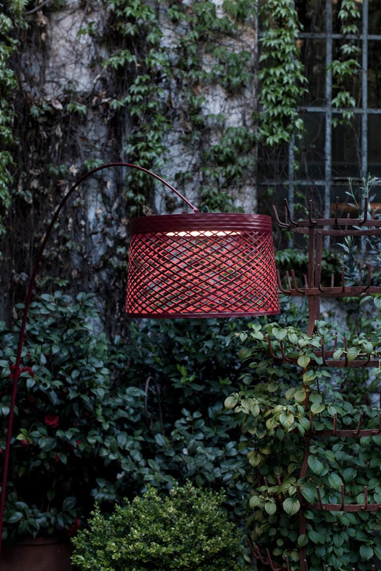 Moderne Lampadaire d'extérieur Foscarini à grille Twiggy en carrière de Marc Sadler en vente