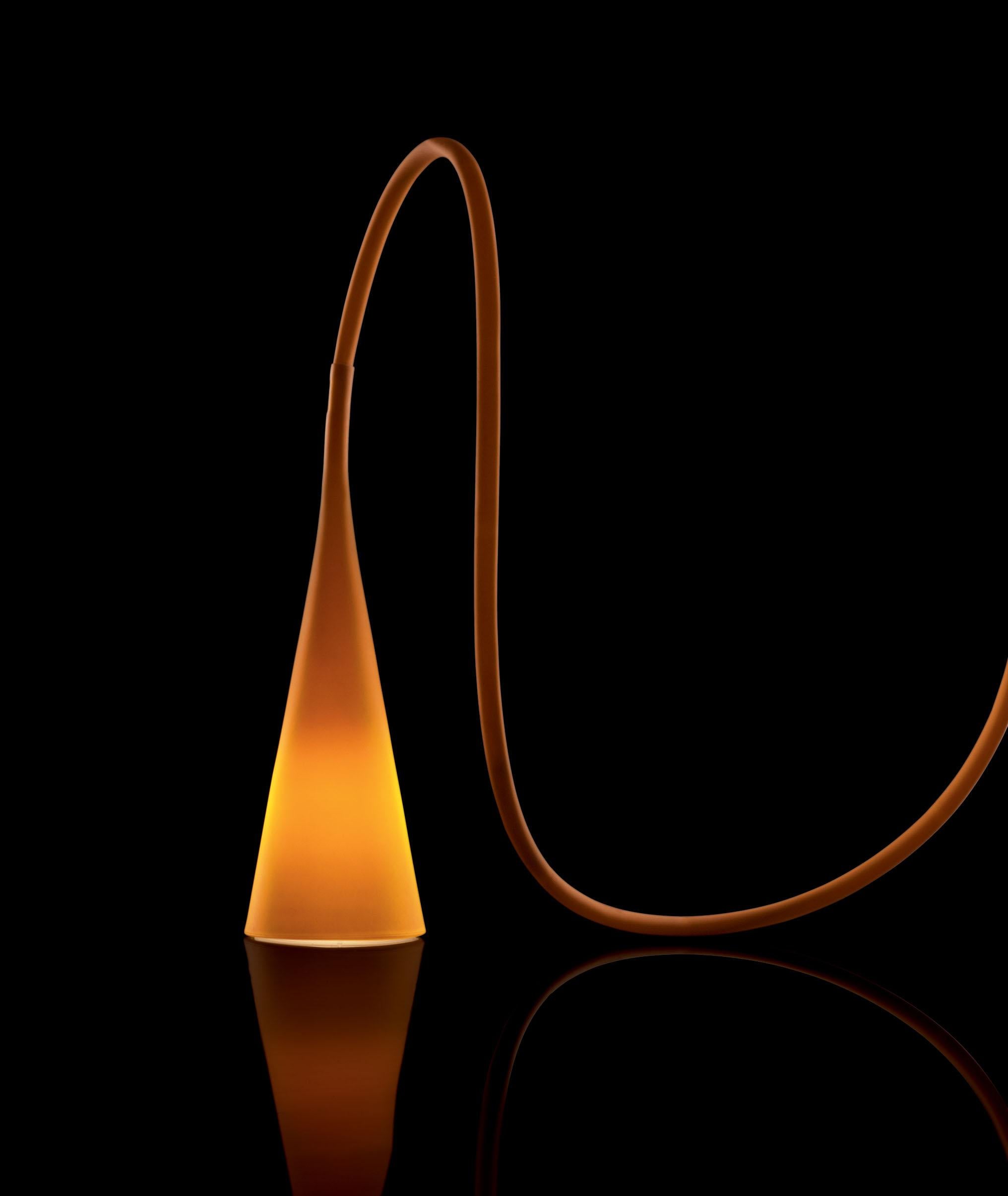 Contemporary Foscarini UTO Suspension/Table Lamp in Orange by Lagranja Design For Sale