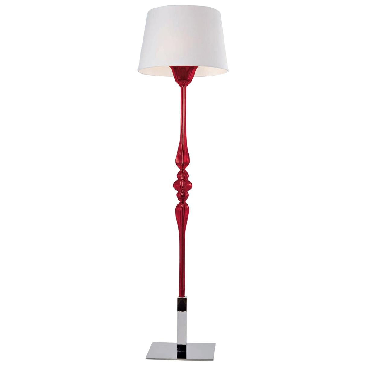 Fosfato Red Floor Lamp
