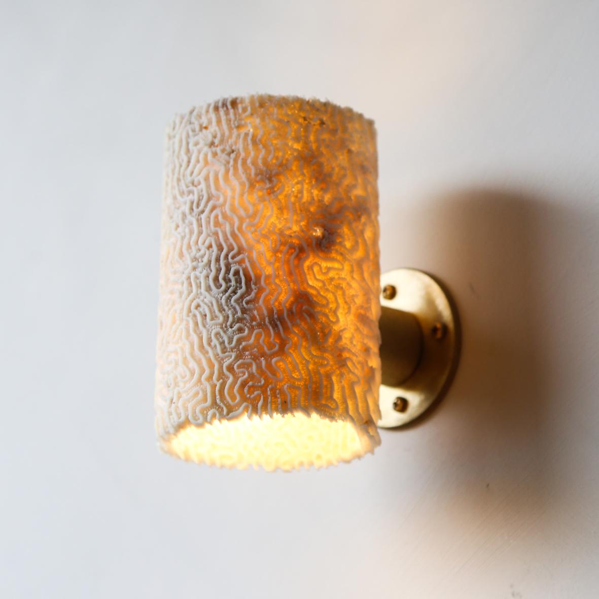 coral wall sconces