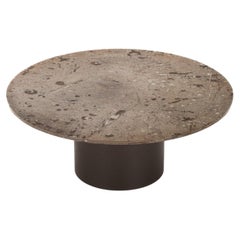 Fossil Stone Coffee Table by Ronald Schmitt, Germany, 1960s