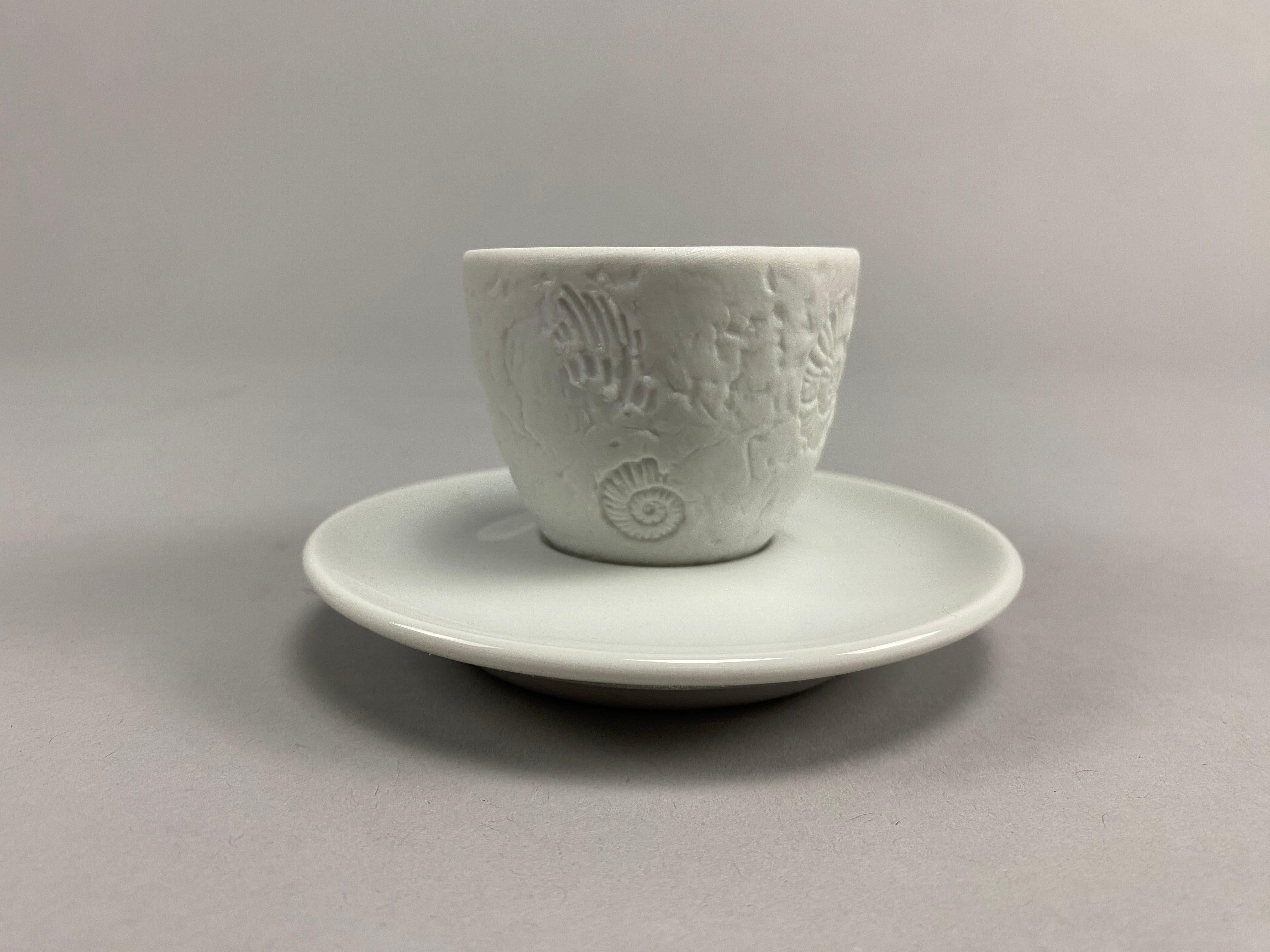 Fossile Espresso Cup by Paolo Rossetti for the Illy Collection For Sale 2