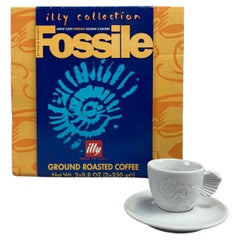 Retro Fossile Espresso Cup by Paolo Rossetti for the Illy Collection