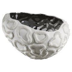 Fossilia Oval Platinum Bowl