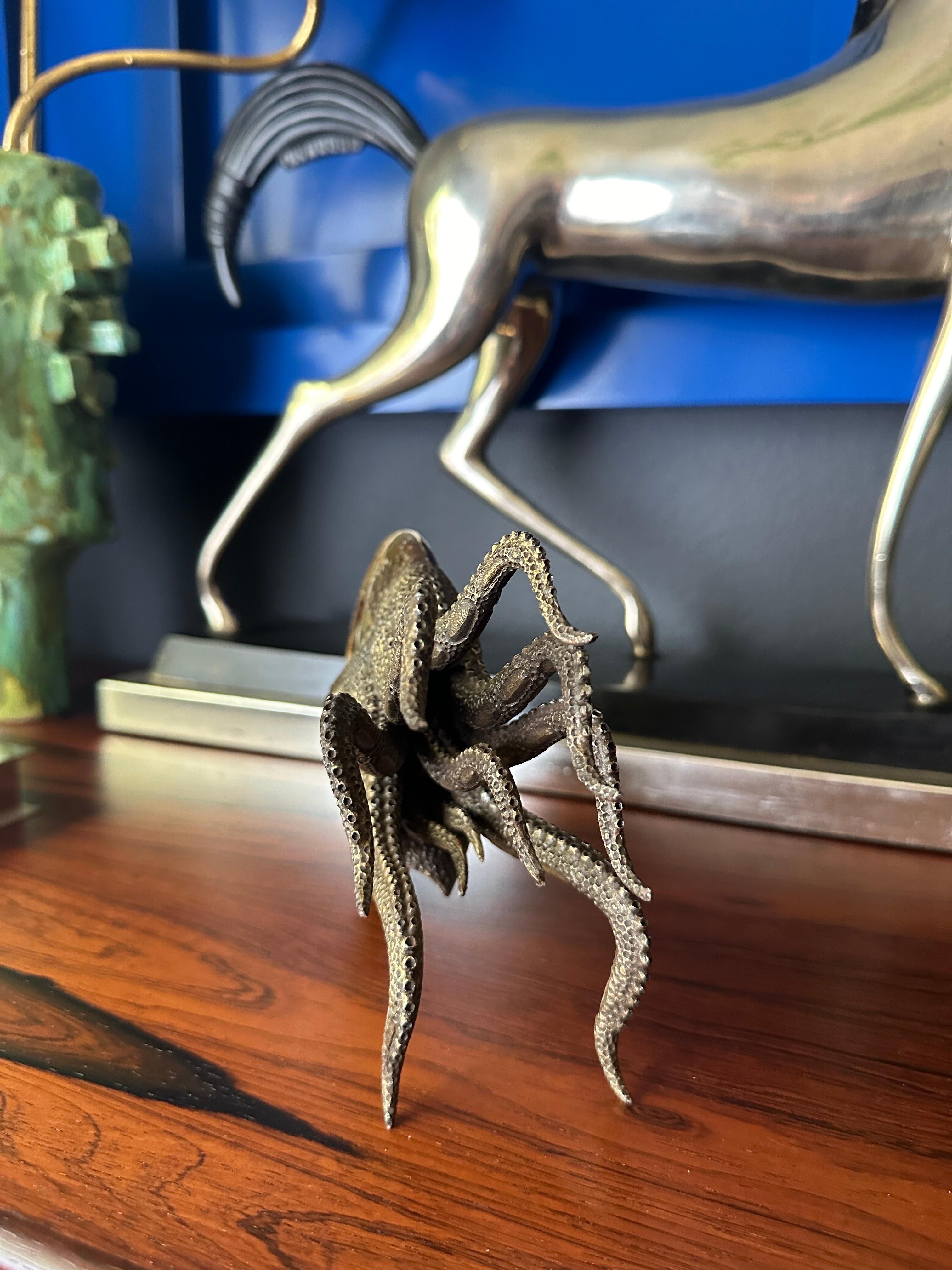 Fossilized Ammonite Sculpture Paperweight 3