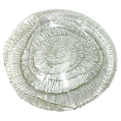 "Fossils" Plate, Designed by E.T. Drost, Ząbkowice, Poland, 1970s