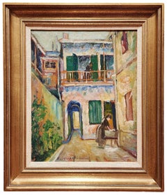 New Orleans, Louisiana, American Impressionism, Street Scene