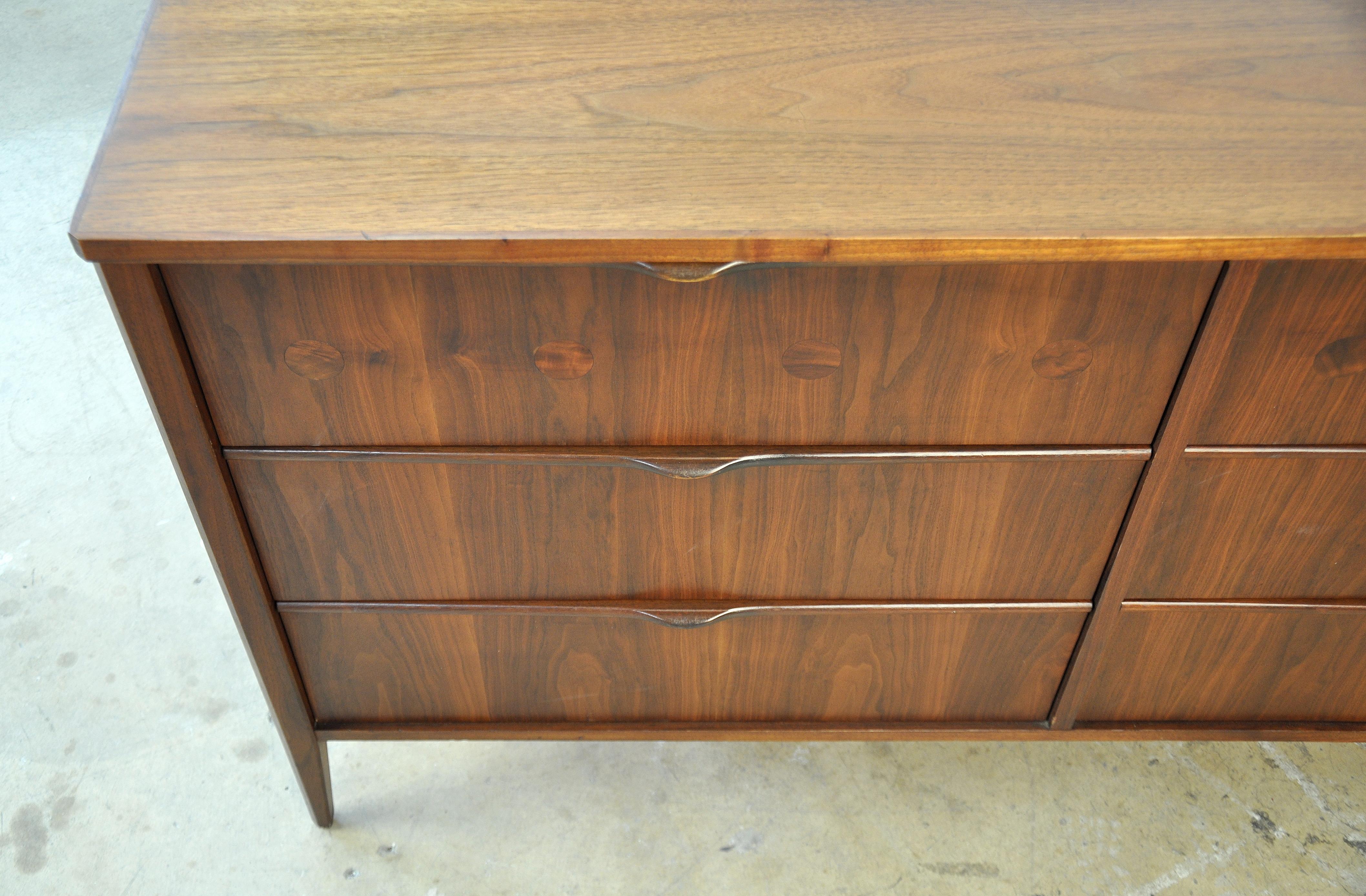 Foster-McDavid Walnut and Rosewood Dresser 8