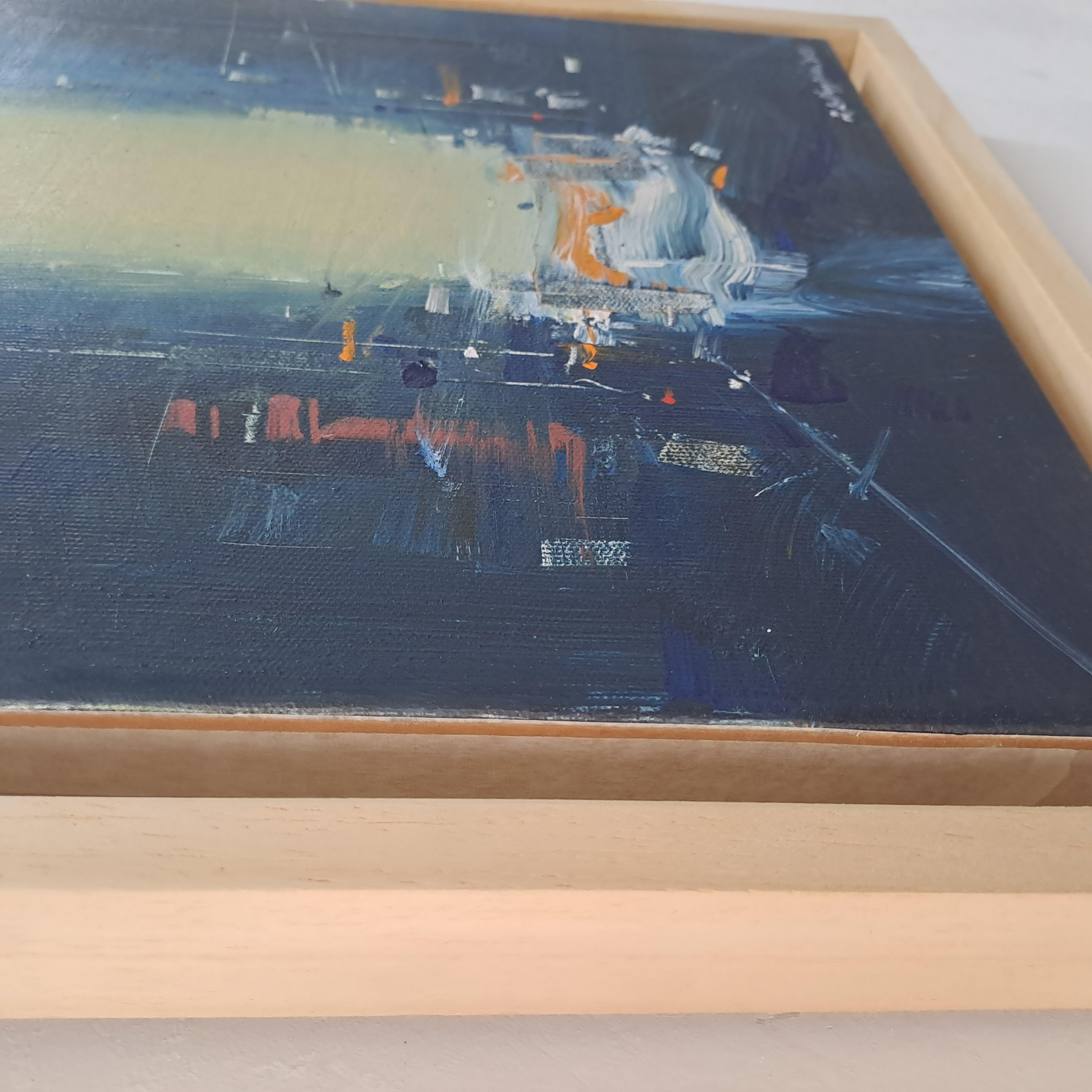 senza titolo - Painting Espressionismo astratto di Fotis Kllogjeri
