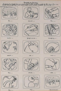 'Fougasse', Concerto da Camera, dibujo para Punch Magazine