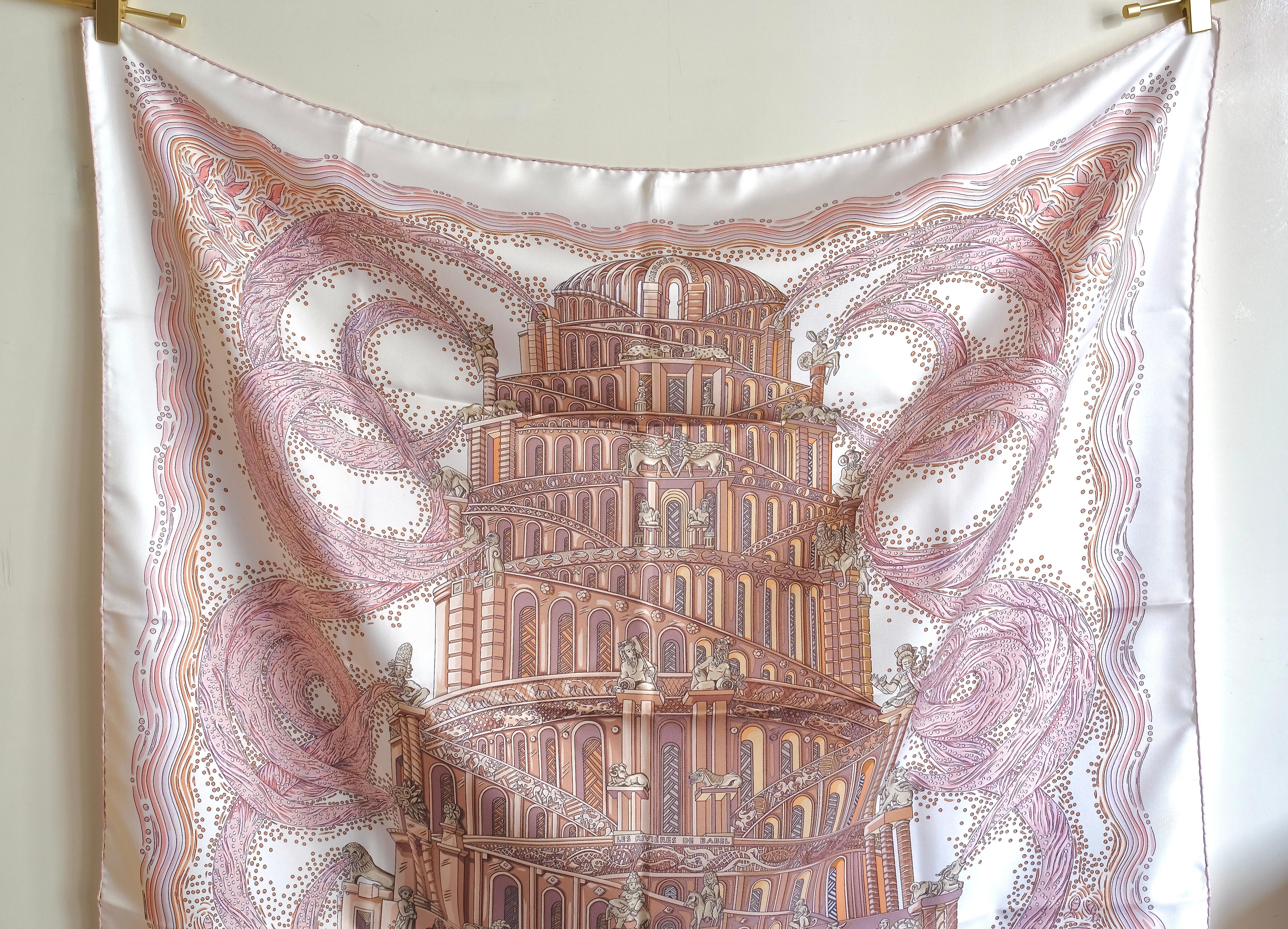 Gray Foulard Hermès in vendita