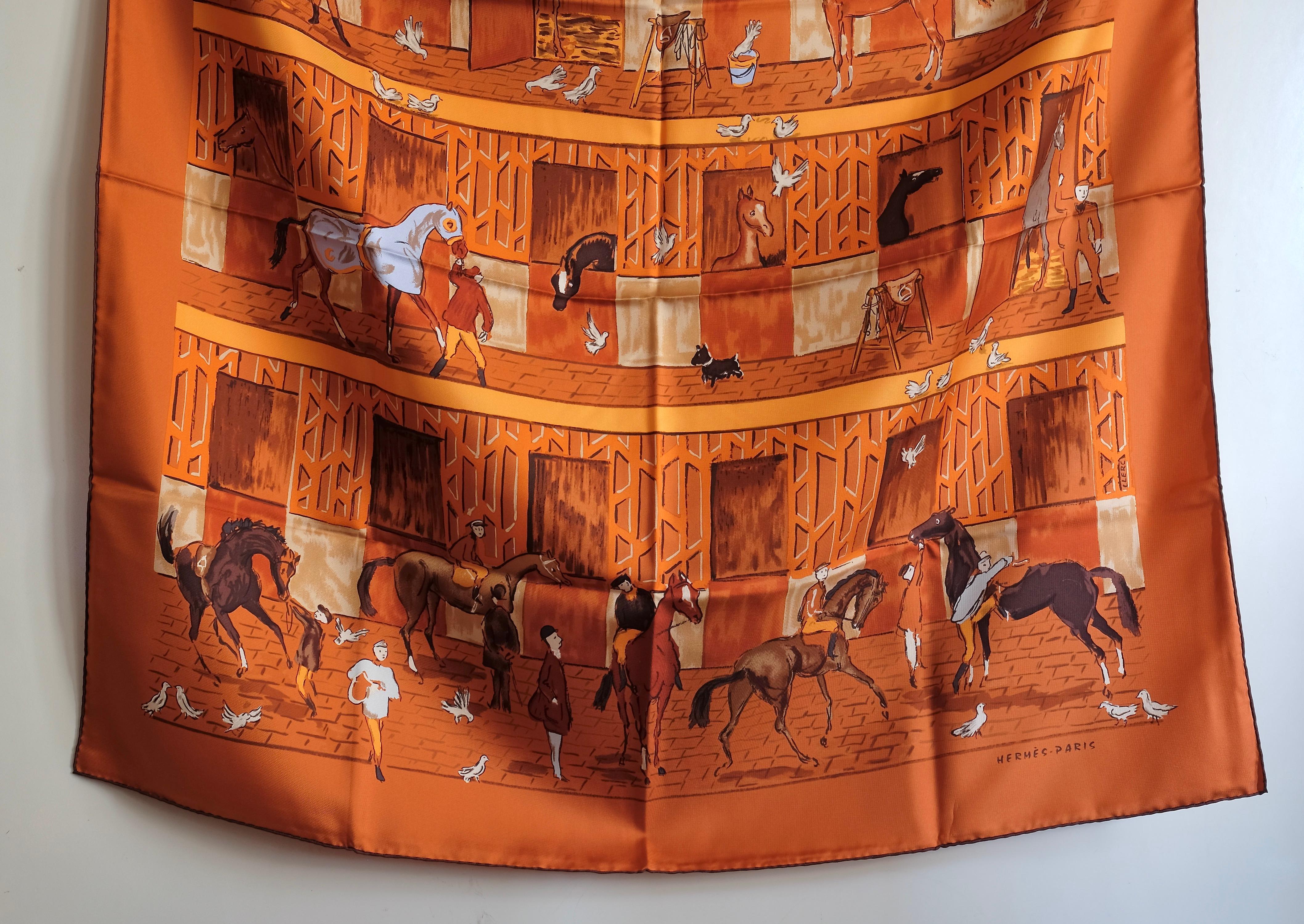 Foulard Hermès In Excellent Condition In Padova, IT