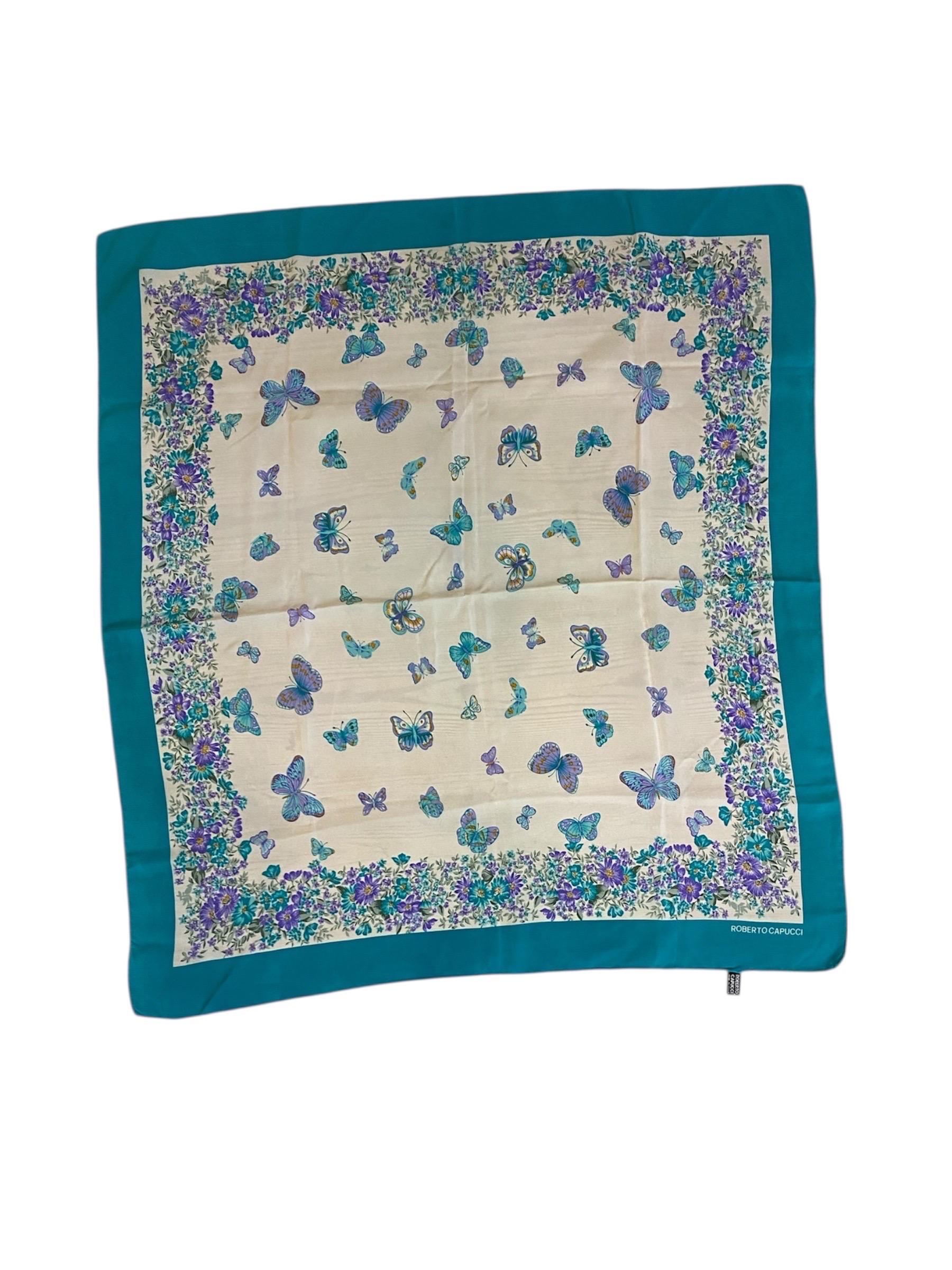 Foulard in seta Roberto Capucci For Sale