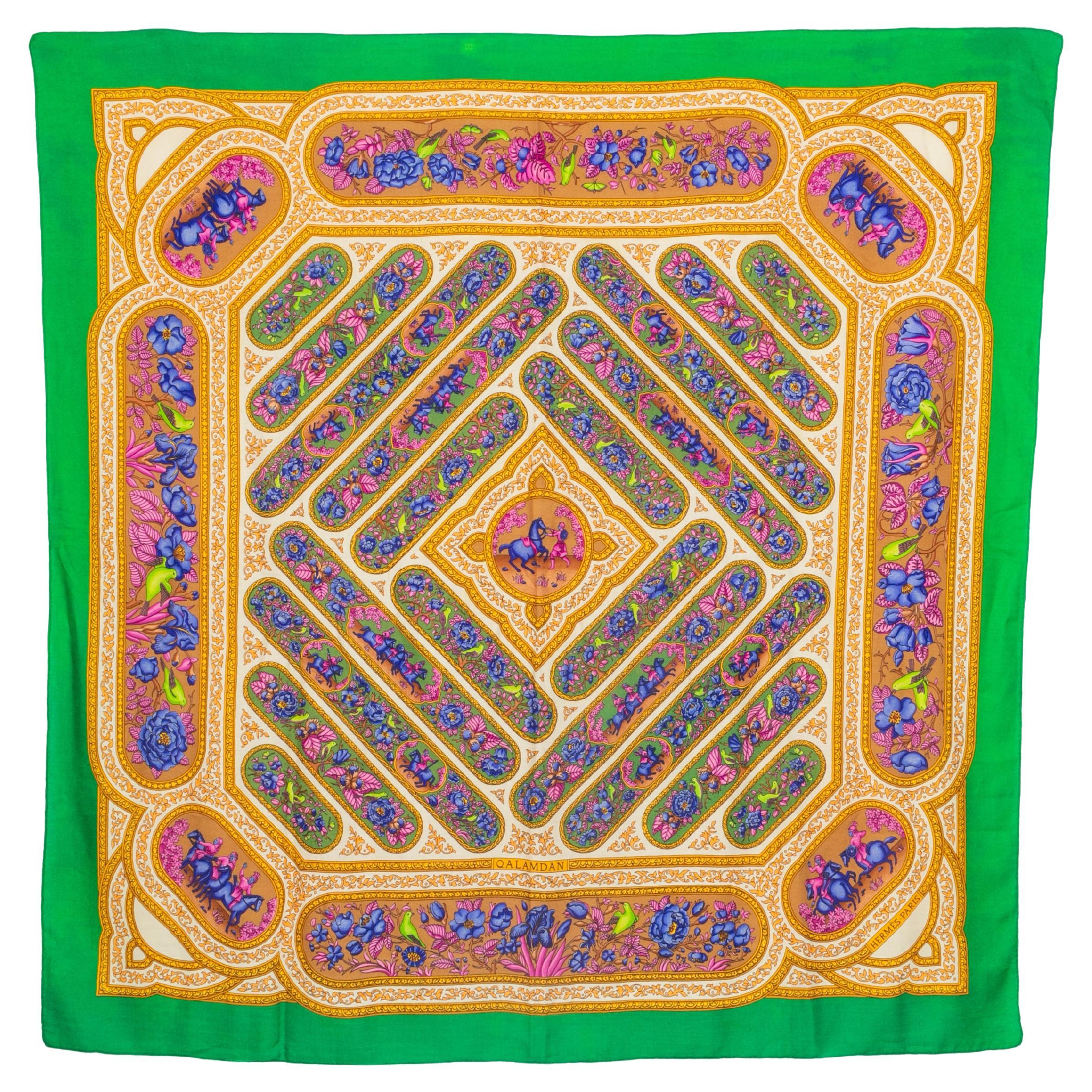 Foulard "Qalamdan" in cachemire Hermès