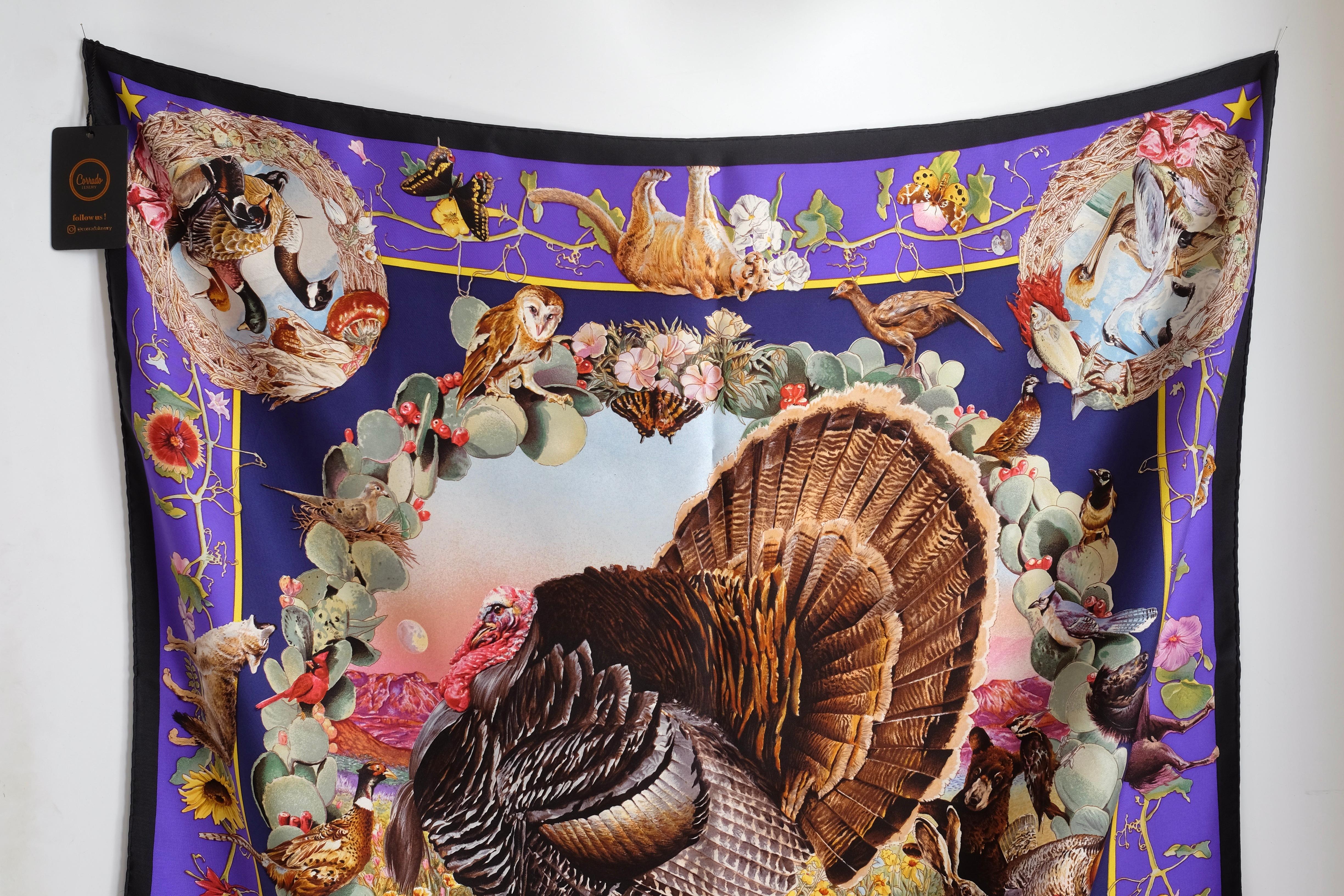 Pañuelo de seda HERMÈS en Excelente estado para la venta en Padova, IT