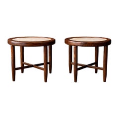 Found Collectibles Maracanã-Inspired Side Tables in Reclaimed Brazilian Rosewood