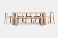 Dinning Table in Oak, Color Natural Oak